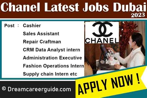 Chanel jobs near me